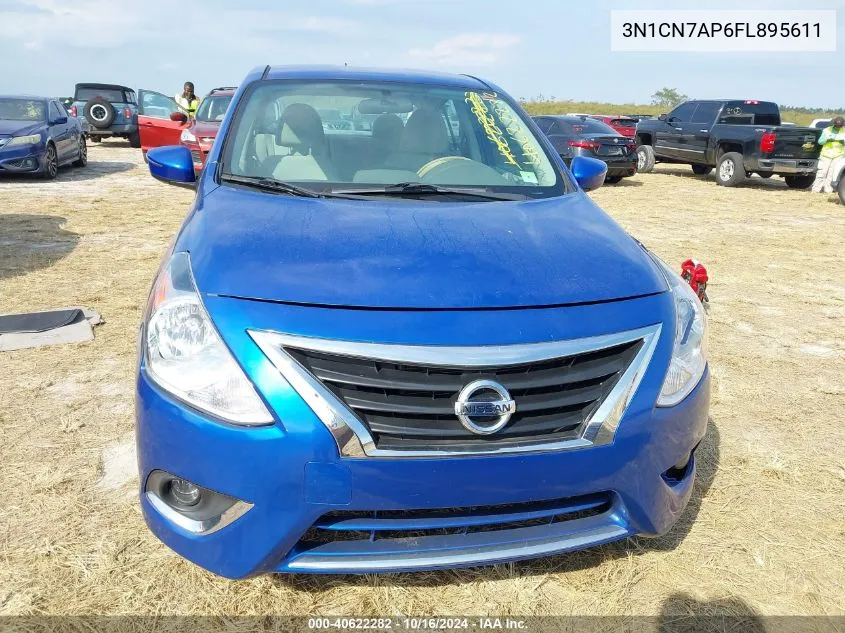 3N1CN7AP6FL895611 2015 Nissan Versa 1.6 Sl