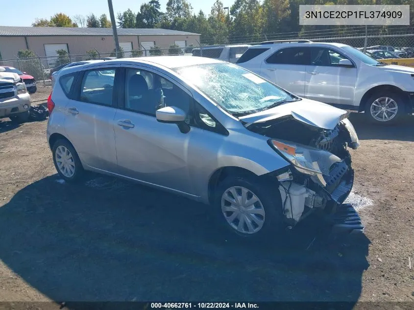 2015 Nissan Versa Note Sv VIN: 3N1CE2CP1FL374909 Lot: 40662761