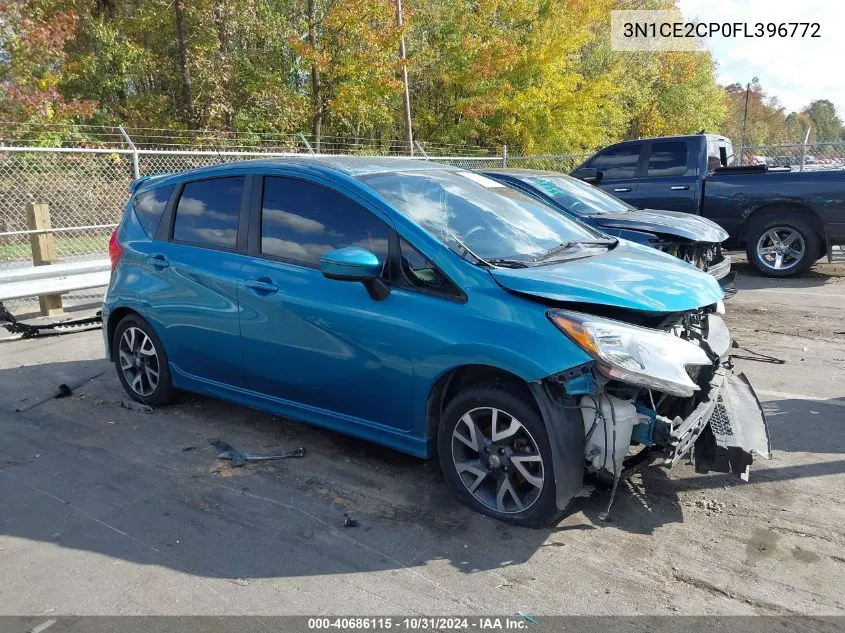 2015 Nissan Versa Note Sr VIN: 3N1CE2CP0FL396772 Lot: 40686115