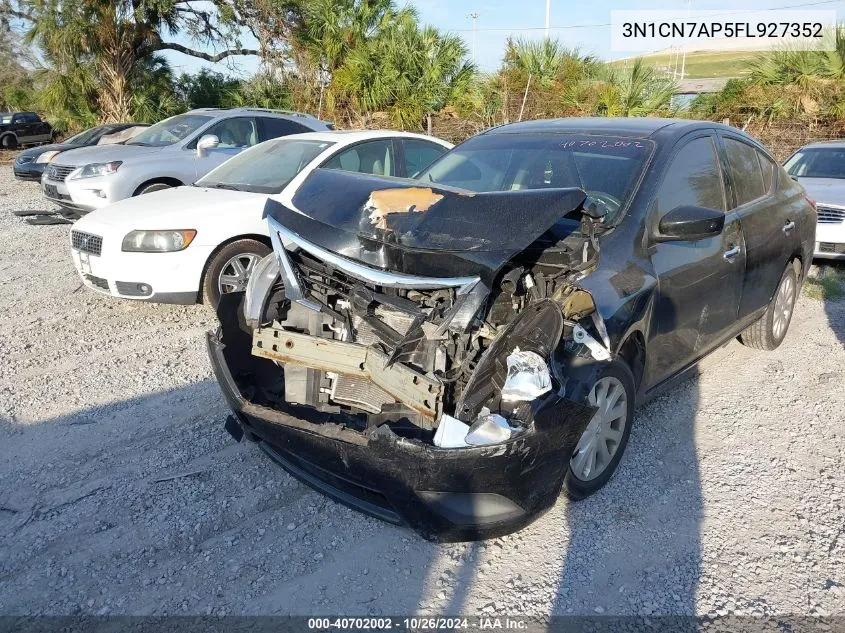 3N1CN7AP5FL927352 2015 Nissan Versa 1.6 Sv