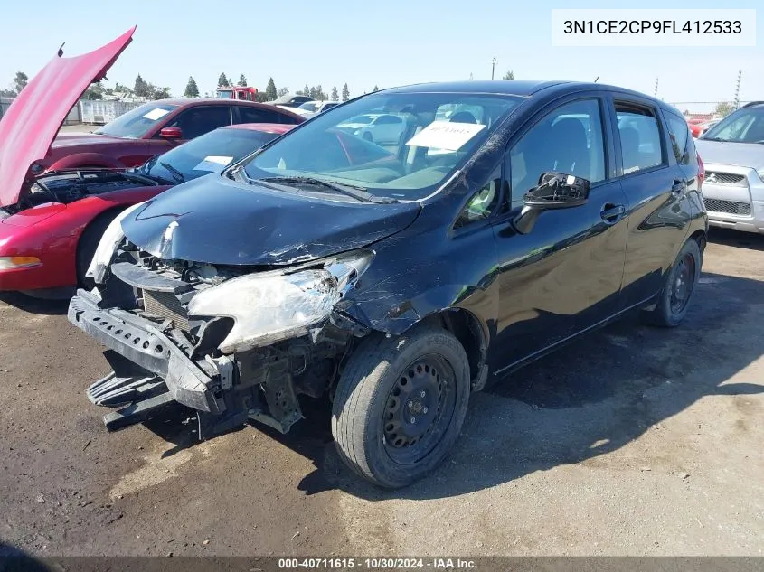 2015 Nissan Versa Note S (Sr) VIN: 3N1CE2CP9FL412533 Lot: 40711615