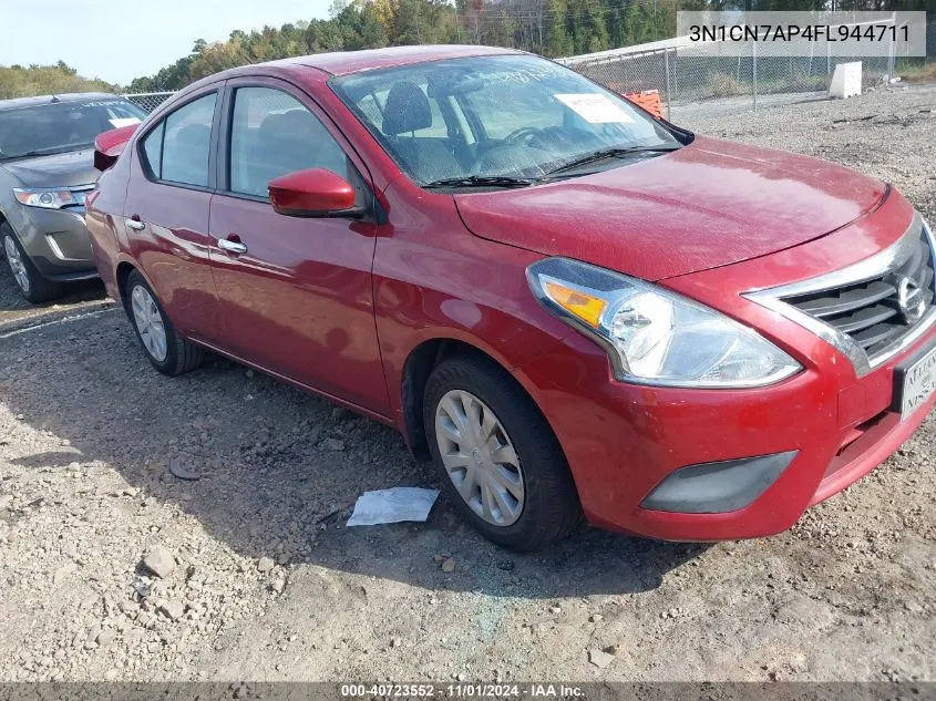 3N1CN7AP4FL944711 2015 Nissan Versa 1.6 Sv