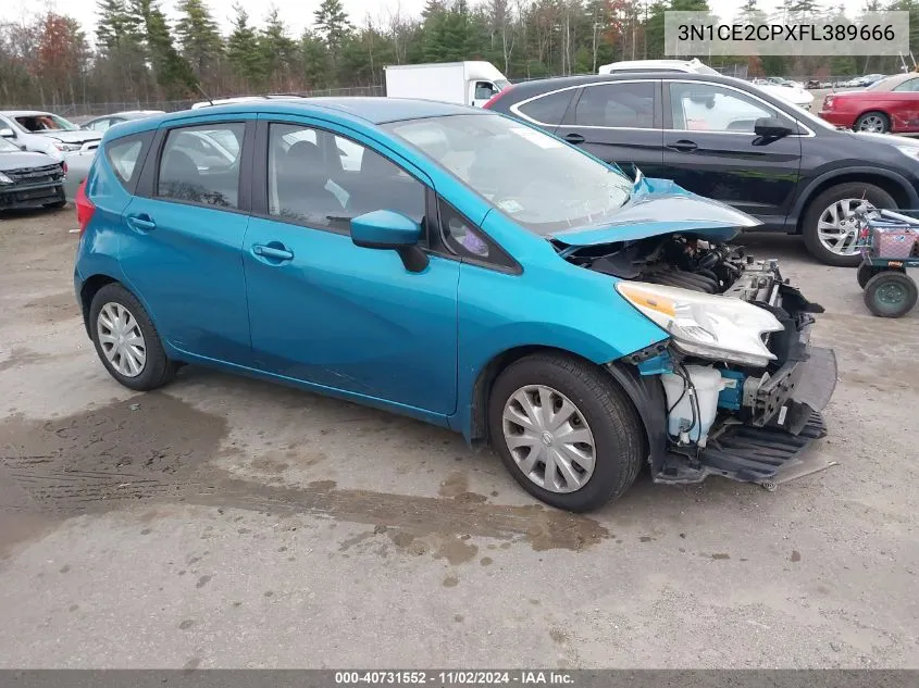 2015 Nissan Versa Note Sv VIN: 3N1CE2CPXFL389666 Lot: 40731552