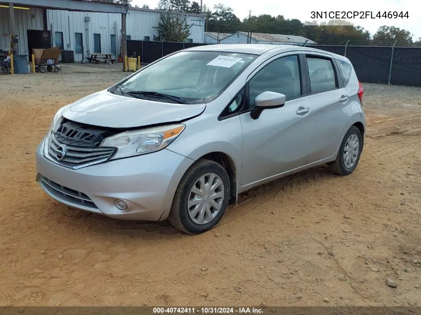 2015 Nissan Versa Note S Plus VIN: 3N1CE2CP2FL446944 Lot: 40742411