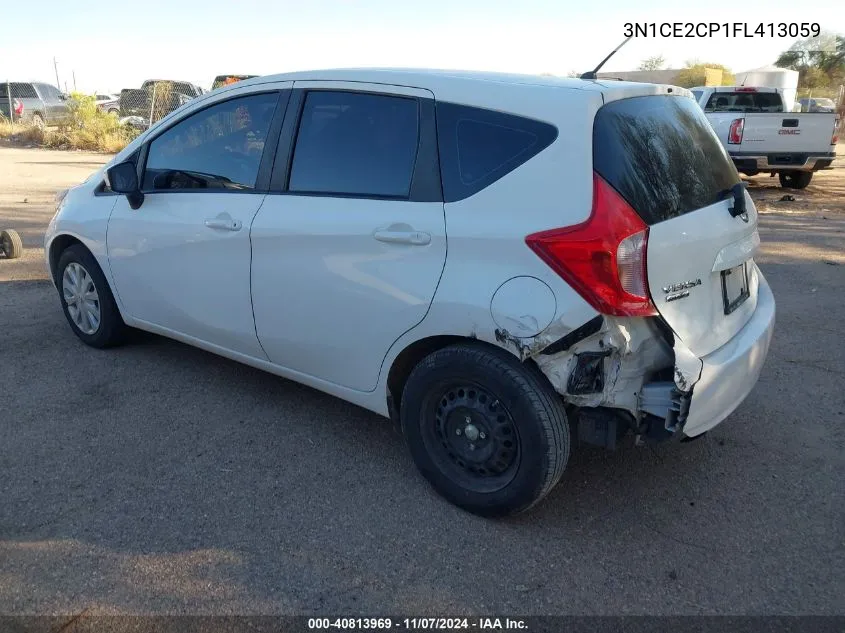 2015 Nissan Versa Note S (Sr)/S Plus/Sl/Sr/Sv VIN: 3N1CE2CP1FL413059 Lot: 40813969