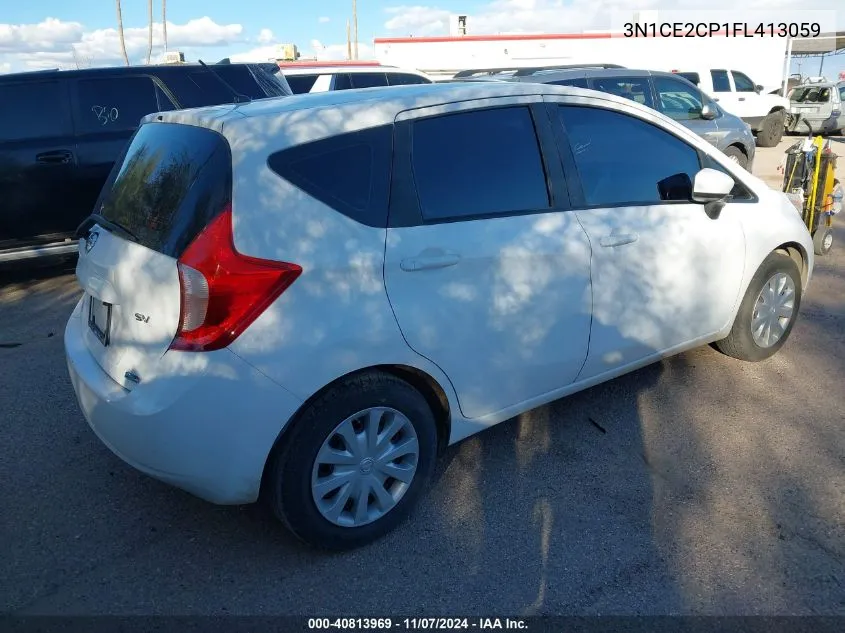 2015 Nissan Versa Note S (Sr)/S Plus/Sl/Sr/Sv VIN: 3N1CE2CP1FL413059 Lot: 40813969