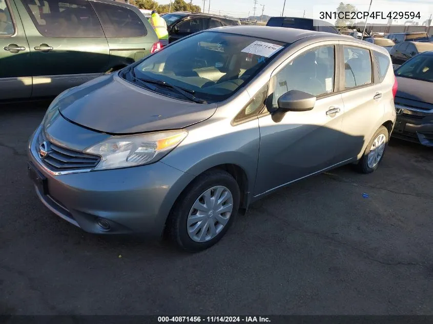 3N1CE2CP4FL429594 2015 Nissan Versa Note Sv