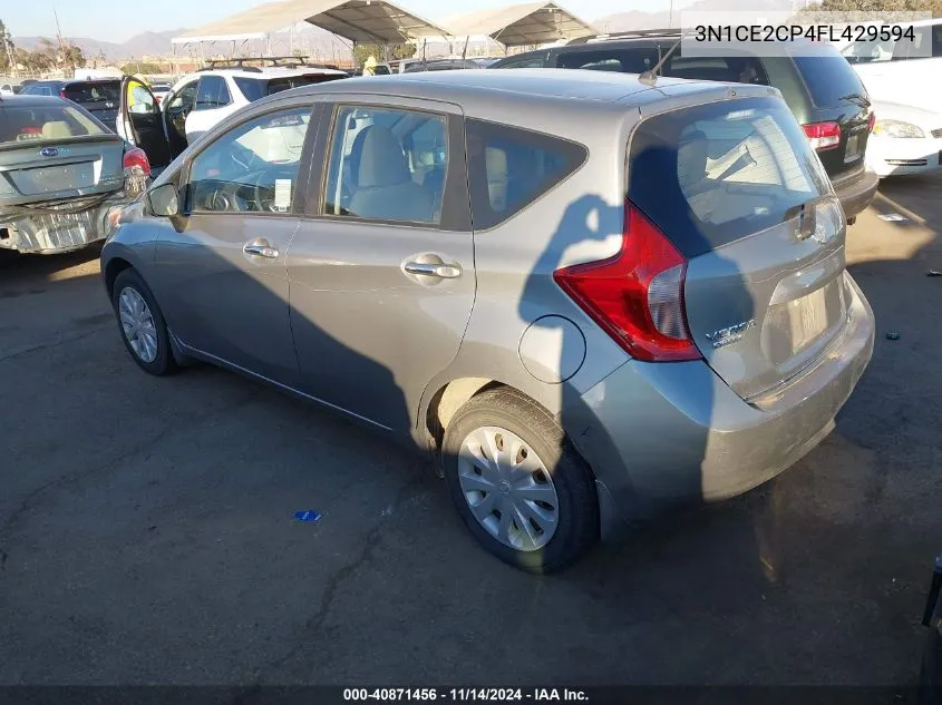 3N1CE2CP4FL429594 2015 Nissan Versa Note Sv