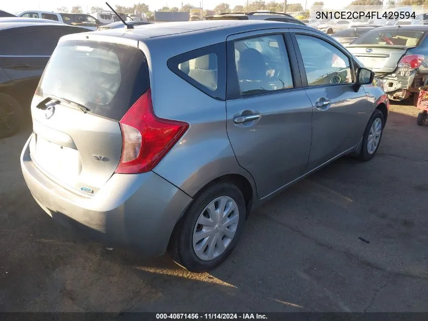 3N1CE2CP4FL429594 2015 Nissan Versa Note Sv