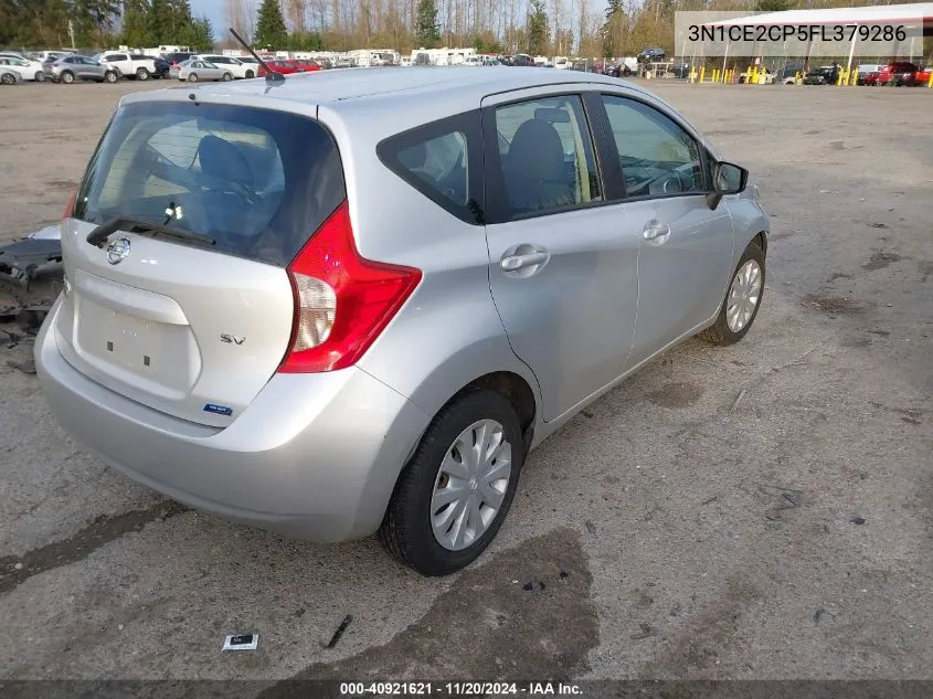 2015 Nissan Versa Note S (Sr)/S Plus/Sl/Sr/Sv VIN: 3N1CE2CP5FL379286 Lot: 40921621