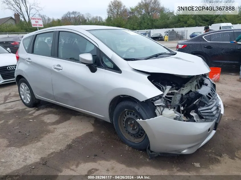 3N1CE2CP4GL367888 2016 Nissan Versa Note S (Sr)/S Plus/Sl/Sr/Sv