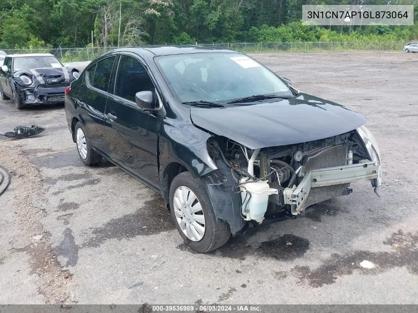 2016 Nissan Versa 1.6 S VIN: 3N1CN7AP1GL873064 Lot: 39536989