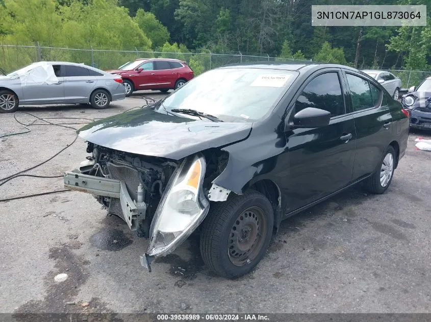 2016 Nissan Versa 1.6 S VIN: 3N1CN7AP1GL873064 Lot: 39536989