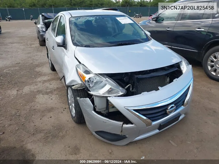 3N1CN7AP2GL825458 2016 Nissan Versa 1.6 S