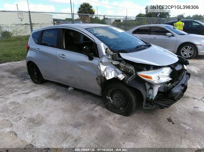 3N1CE2CP1GL398306 2016 Nissan Versa Note S Plus