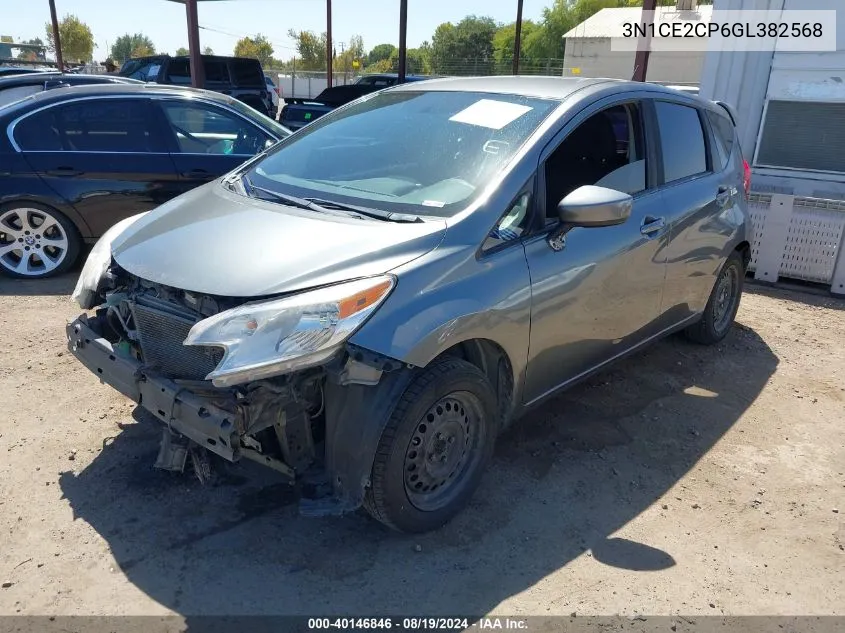 3N1CE2CP6GL382568 2016 Nissan Versa Note Sv