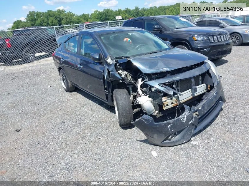 3N1CN7AP1GL854336 2016 Nissan Versa 1.6 S/1.6 S+/1.6 Sl/1.6 Sv