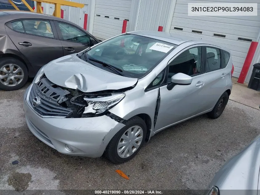 3N1CE2CP9GL394083 2016 Nissan Versa Note Sv