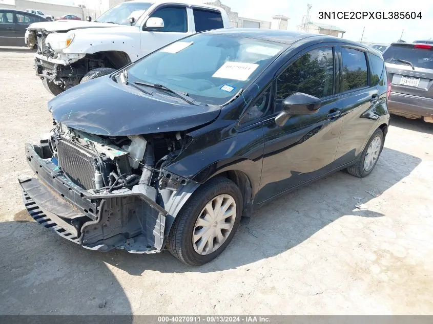 3N1CE2CPXGL385604 2016 Nissan Versa Note S/S Plus/Sv/Sl/Sr