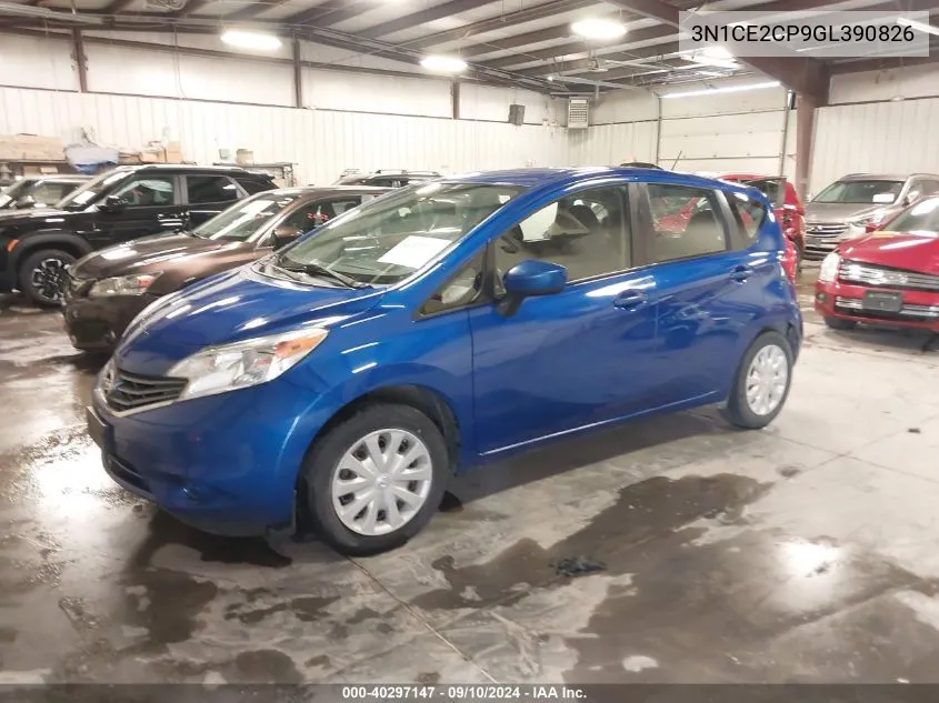 3N1CE2CP9GL390826 2016 Nissan Versa Note S (Sr)/S Plus/Sl/Sr/Sv