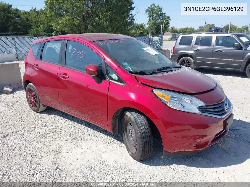 2016 Nissan Versa Note S Plus VIN: 3N1CE2CP6GL396129 Lot: 40302751