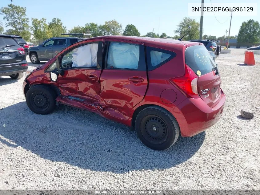 2016 Nissan Versa Note S Plus VIN: 3N1CE2CP6GL396129 Lot: 40302751