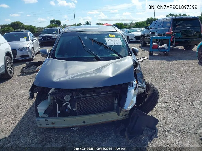 3N1CN7AP9GL897399 2016 Nissan Versa S/S Plus/Sv/Sl