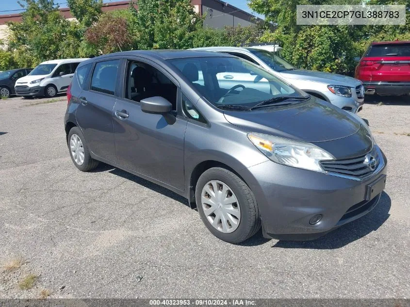 3N1CE2CP7GL388783 2016 Nissan Versa Note Sv