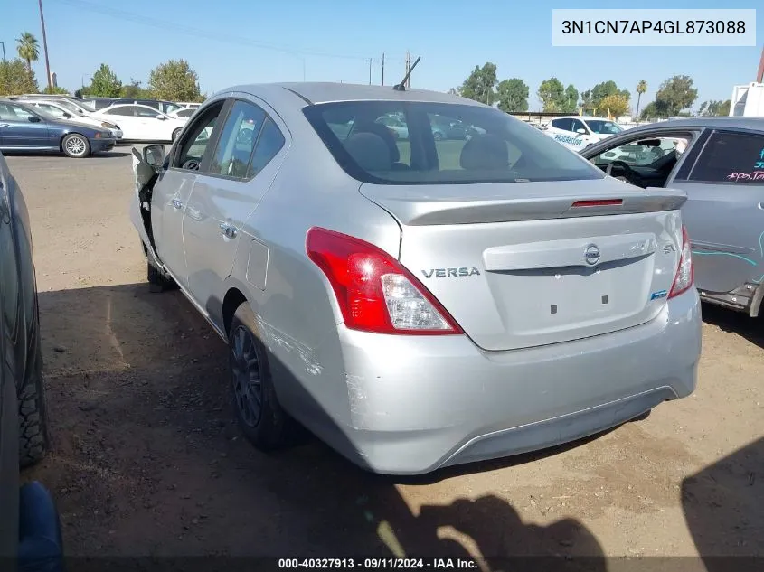 3N1CN7AP4GL873088 2016 Nissan Versa 1.6 S/1.6 S+/1.6 Sl/1.6 Sv