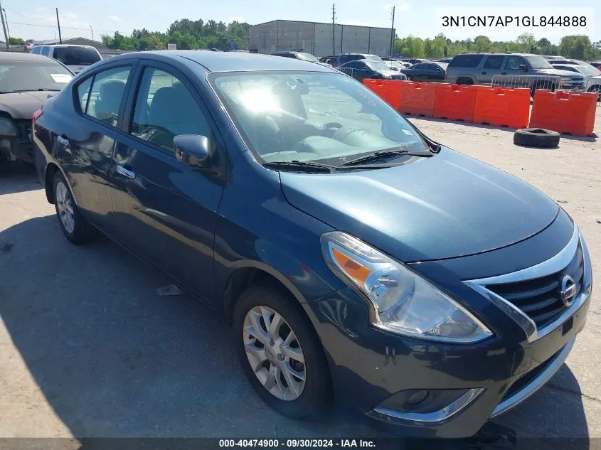 3N1CN7AP1GL844888 2016 Nissan Versa 1.6 Sv