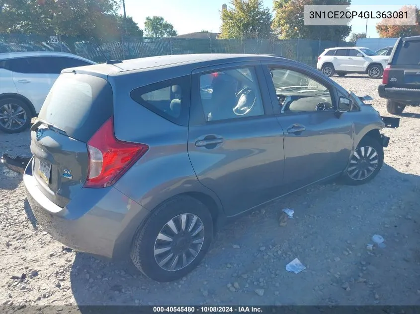 3N1CE2CP4GL363081 2016 Nissan Versa Note S/S Plus/Sv/Sl/Sr