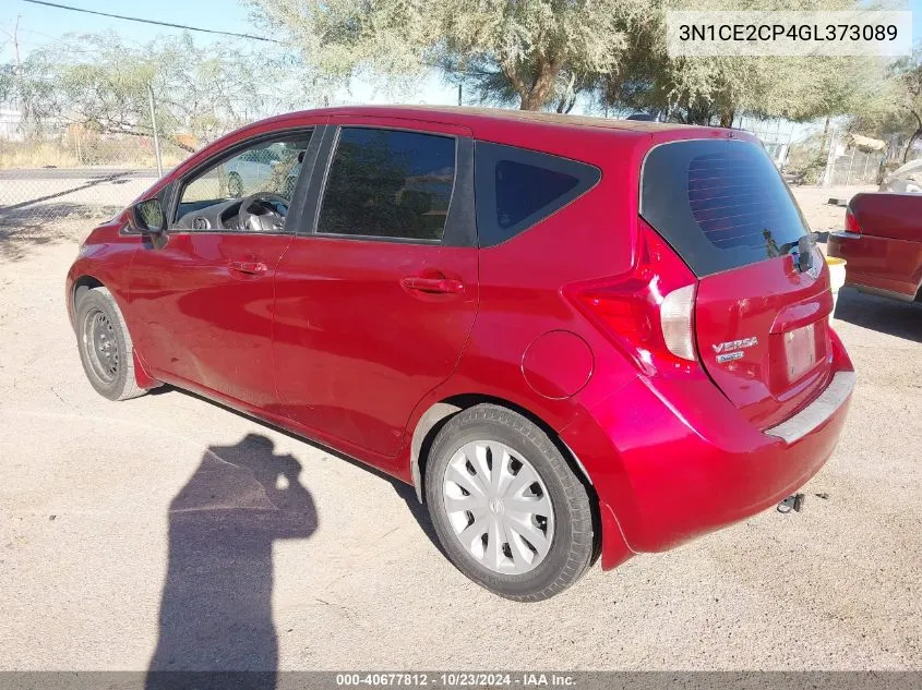 2016 Nissan Versa Note Sv VIN: 3N1CE2CP4GL373089 Lot: 40677812