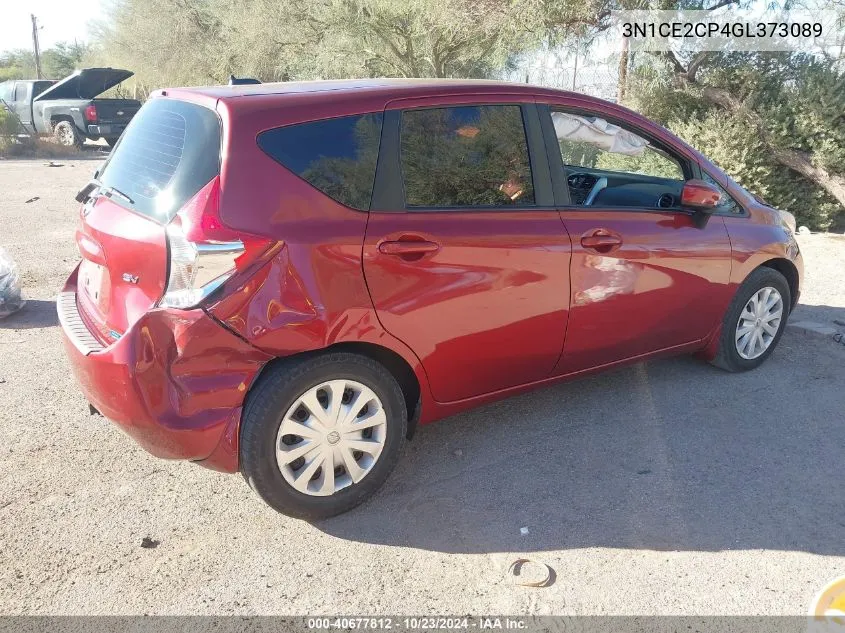 2016 Nissan Versa Note Sv VIN: 3N1CE2CP4GL373089 Lot: 40677812