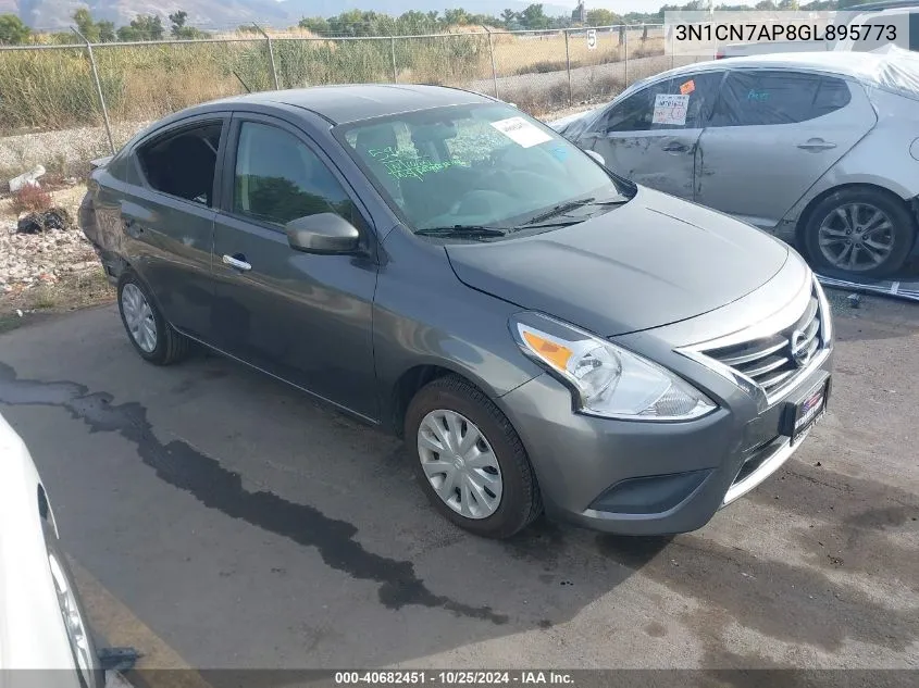 3N1CN7AP8GL895773 2016 Nissan Versa 1.6 S/1.6 S+/1.6 Sl/1.6 Sv