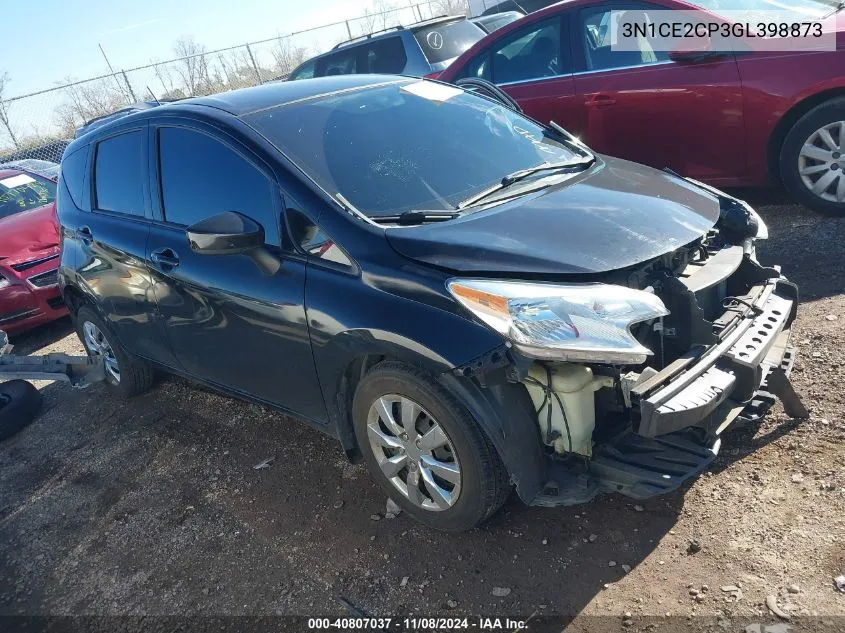 2016 Nissan Versa Note Sv VIN: 3N1CE2CP3GL398873 Lot: 40807037