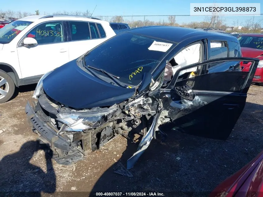 2016 Nissan Versa Note Sv VIN: 3N1CE2CP3GL398873 Lot: 40807037