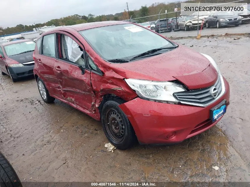 3N1CE2CP7GL397600 2016 Nissan Versa Note S/S Plus/Sv/Sl/Sr