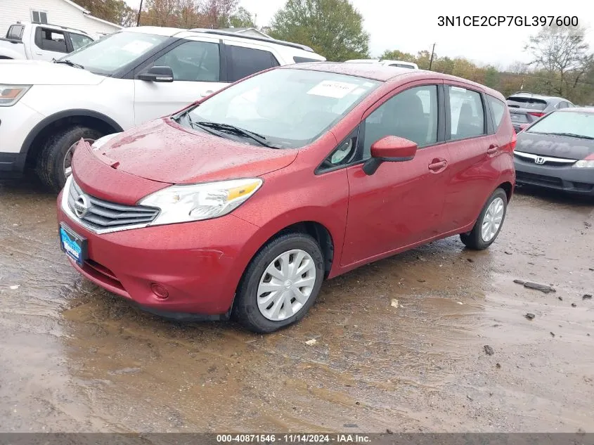 3N1CE2CP7GL397600 2016 Nissan Versa Note S/S Plus/Sv/Sl/Sr