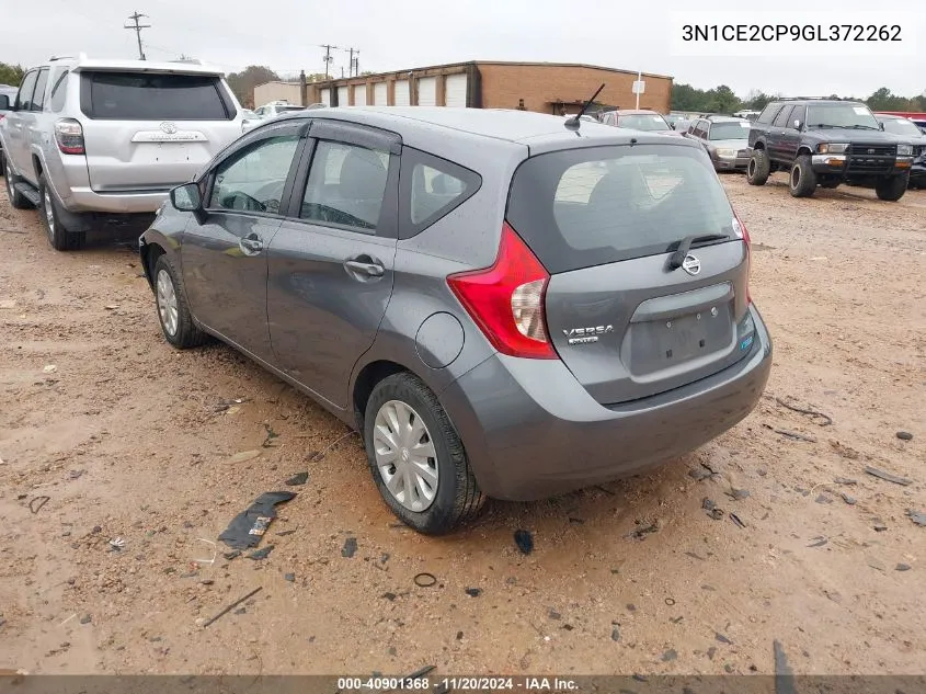 2016 Nissan Versa Note S Plus VIN: 3N1CE2CP9GL372262 Lot: 40901368