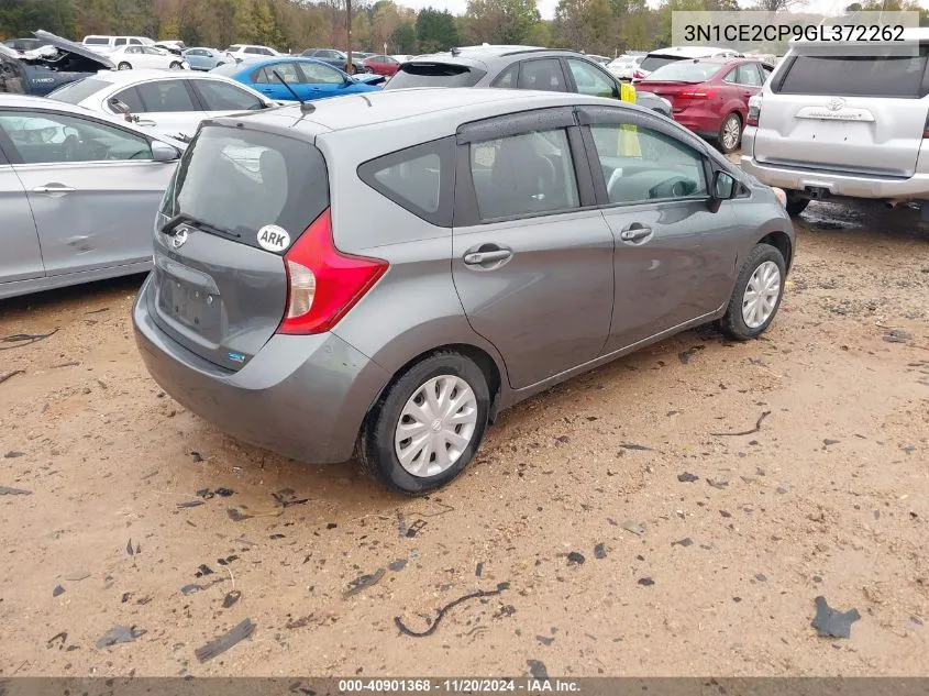 2016 Nissan Versa Note S Plus VIN: 3N1CE2CP9GL372262 Lot: 40901368