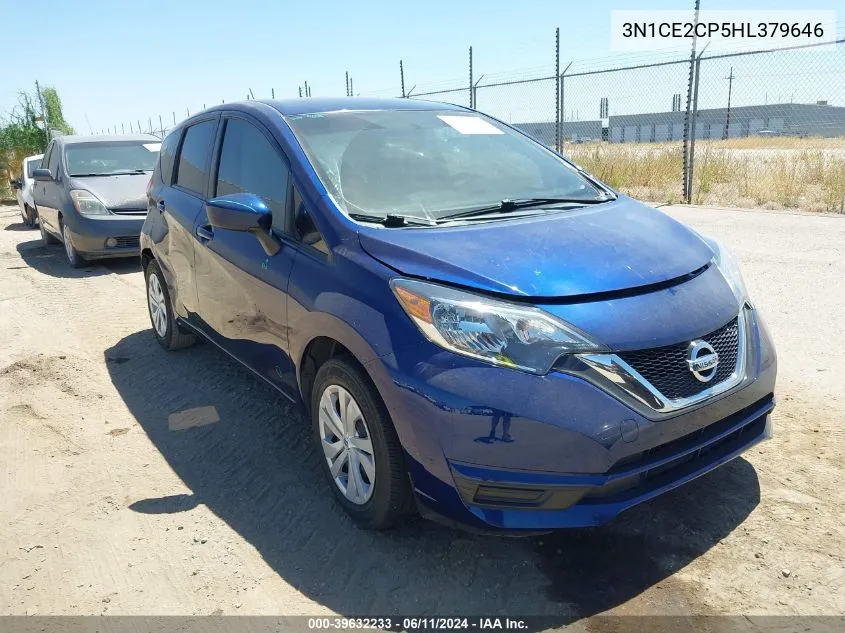 3N1CE2CP5HL379646 2017 Nissan Versa Note Sv