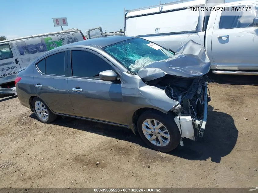 3N1CN7AP7HL866475 2017 Nissan Versa 1.6 Sv