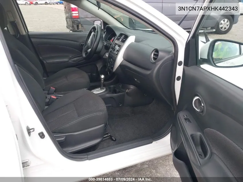 3N1CN7APXHK442343 2017 Nissan Versa 1.6 Sv