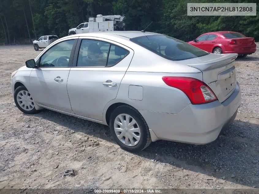 3N1CN7AP2HL812808 2017 Nissan Versa 1.6 S/1.6 S+/1.6 Sl/1.6 Sv