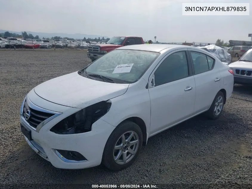 3N1CN7APXHL879835 2017 Nissan Versa 1.6 Sv