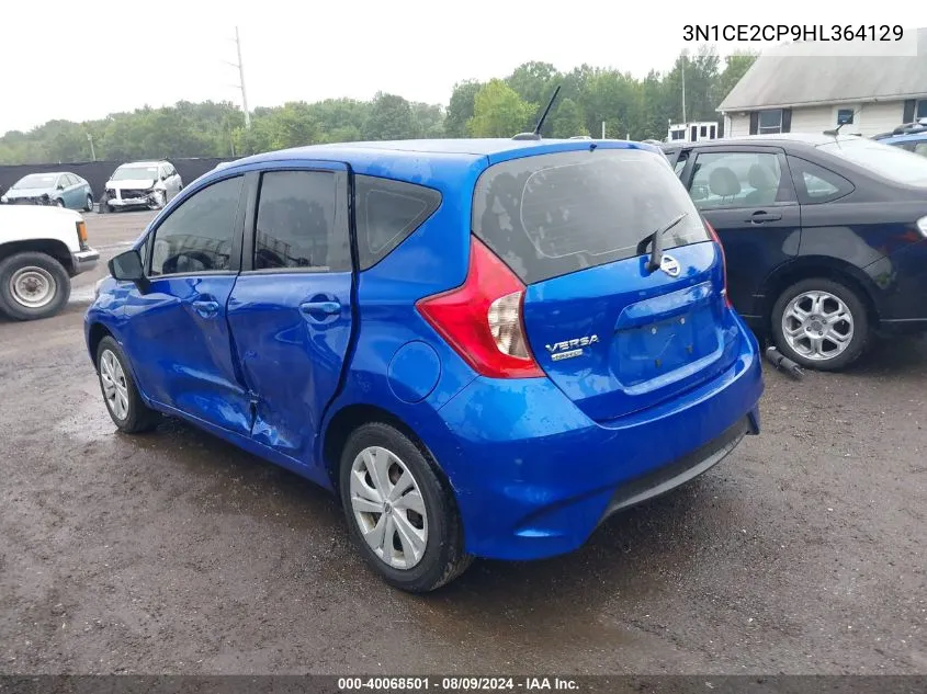 3N1CE2CP9HL364129 2017 Nissan Versa Note Sv