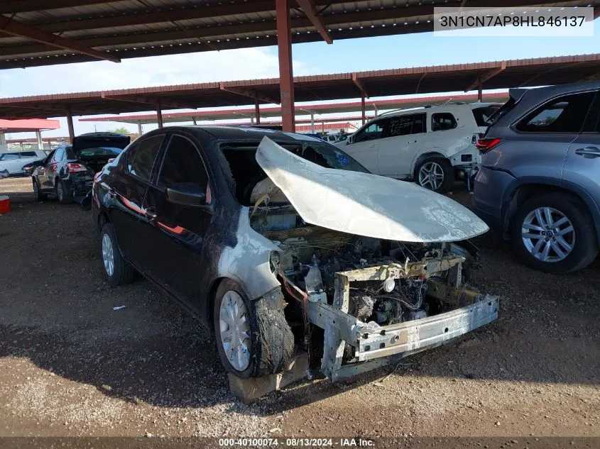 3N1CN7AP8HL846137 2017 Nissan Versa 1.6 Sv