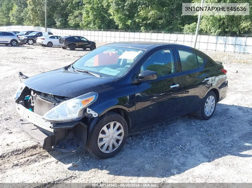 3N1CN7APXHL845636 2017 Nissan Versa S/S Plus/Sv/Sl