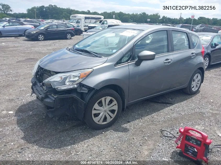 2017 Nissan Versa Note Sv VIN: 3N1CE2CP7HL382256 Lot: 40147574