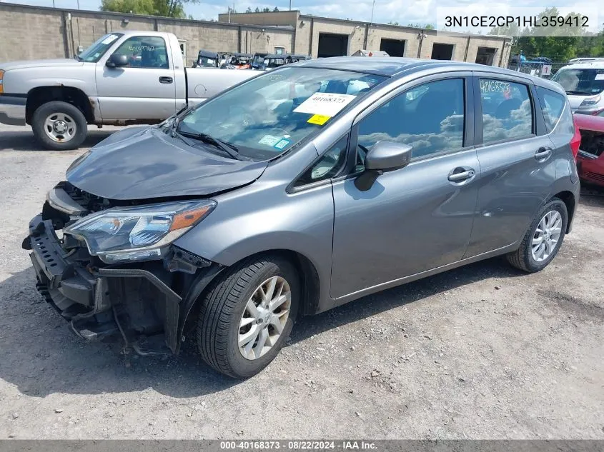 2017 Nissan Versa Note Sv VIN: 3N1CE2CP1HL359412 Lot: 40168373